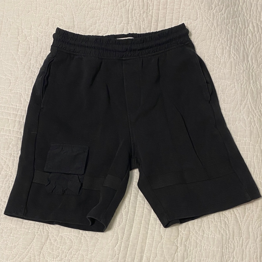 Zara Kids Black Cargo Shorts